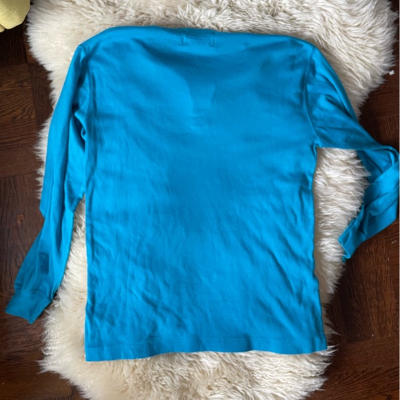 80s vintage Levi Strauss Sutter Creek long sleeved henley soft single stitch - Picture 5 of 6